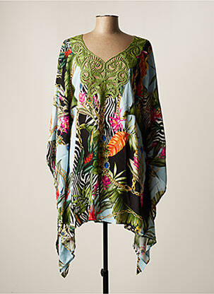 Poncho verde LAFTY LIE femeie