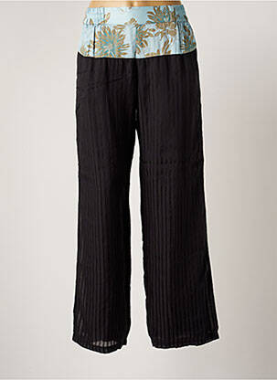 Pantalon larg negru NÜ femeie