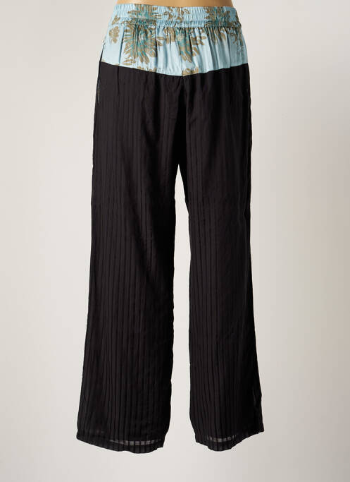 Pantalon larg negru NÜ femeie