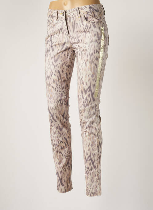 Pantalon slim bej SPORTALM femeie