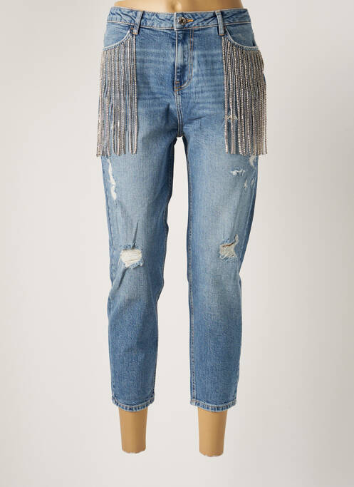 Blugi croială Mom albastru FRACOMINA femeie