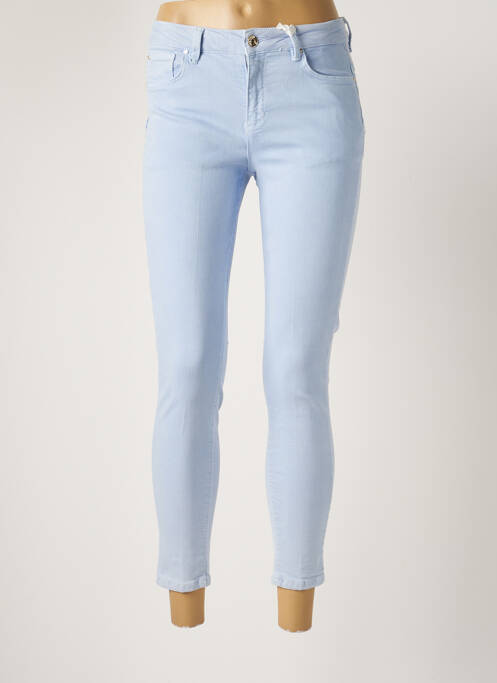 Blugi cu croială slim albastru FRACOMINA femeie
