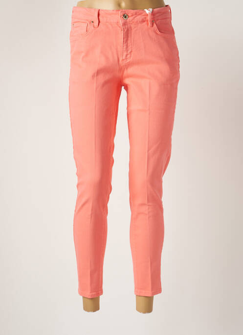 Blugi cu croială slim roz FRACOMINA femeie