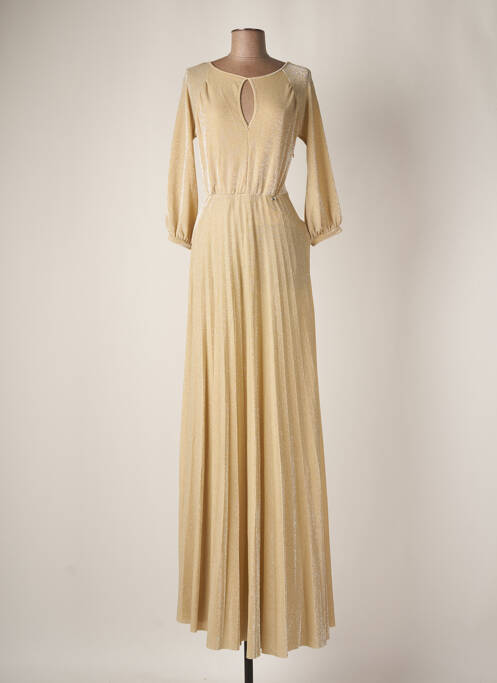 Rochie lungă bej RELISH femeie