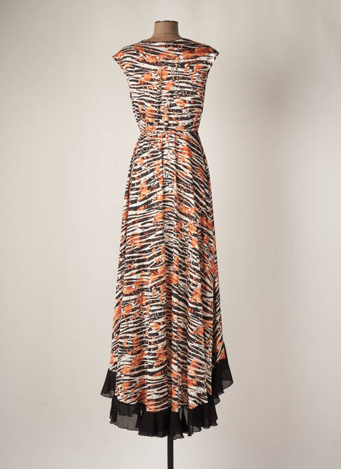 Rochie lungă maro RELISH femeie