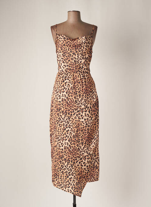 Rochie lungă maro FRACOMINA femeie