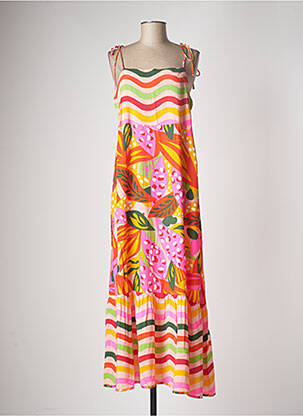 Rochie lungă portocaliu Y.A.S femeie