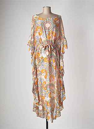 Rochie lungă portocaliu SUNDRESS femeie