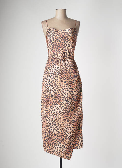 Rochie lungă maro FRACOMINA femeie