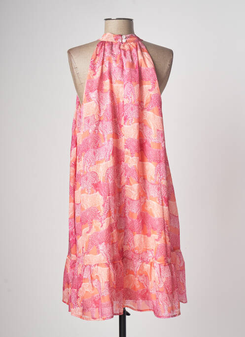 Rochie midi roz MOLLY BRACKEN femeie