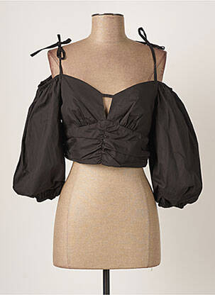 Top negru RELISH femeie