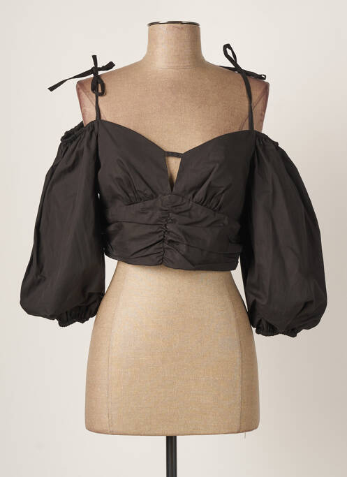 Top negru RELISH femeie