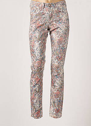 Pantalon slim bej CREAM femeie