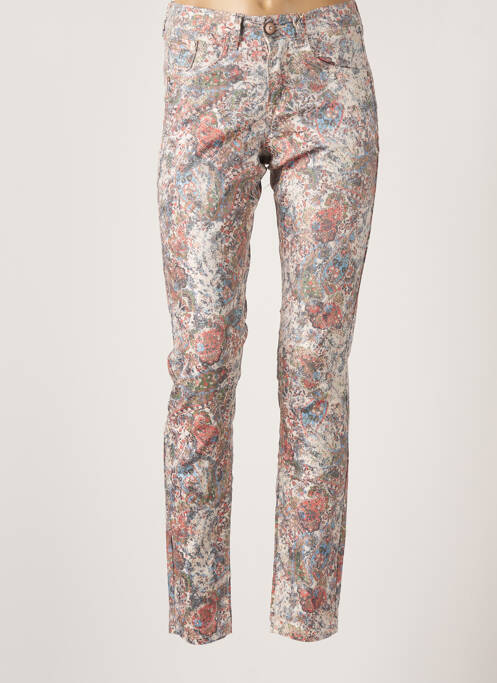 Pantalon slim bej CREAM femeie