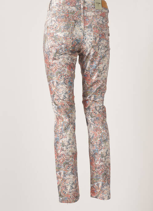 Pantalon slim bej CREAM femeie