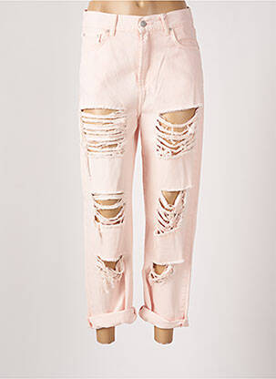 Blugi cu croială dreaptă roz LTB femeie