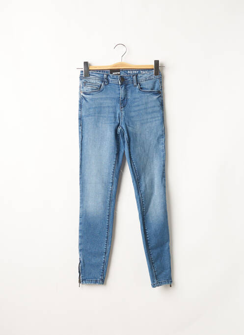 Blugi skinny talie înaltă talie înaltă albastru NOISY MAY femme