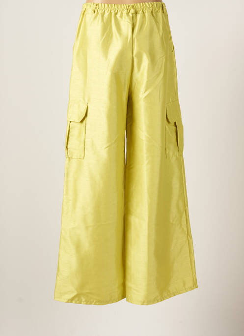 Pantalon drept verde GARCONNE femeie