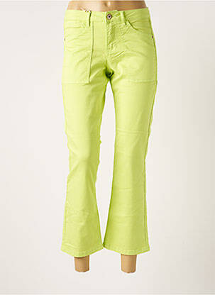 Pantalon 7/8 elasticitate mărime normală verde CREAM femeie