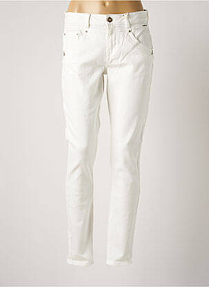 Blugi cu croială slim alb CREAM femeie