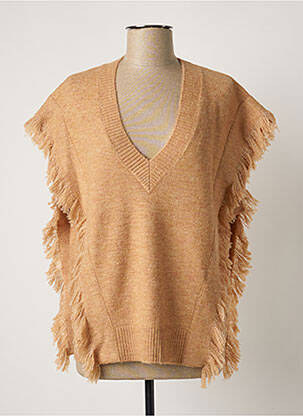 Pulover bej LIU JO femeie