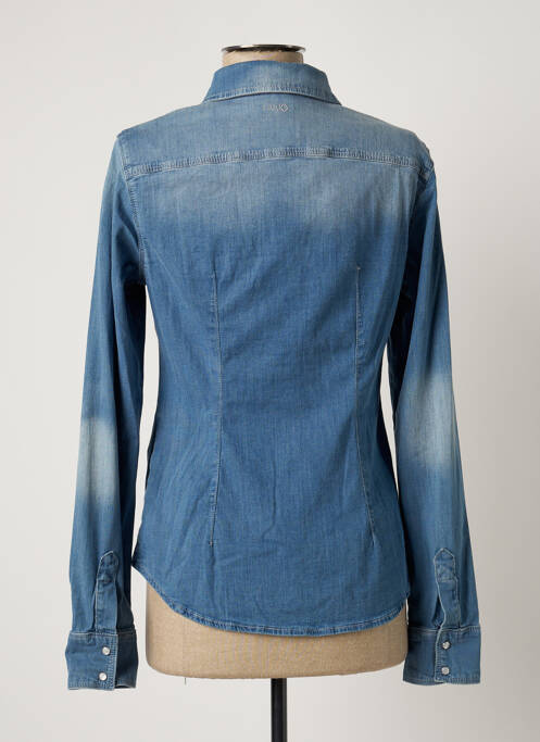 Cămașă buzunare la piept mâneci lungi albastru LIU JO femme