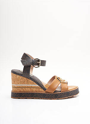 Sandale/Pantofi decupați maro LIU JO femeie