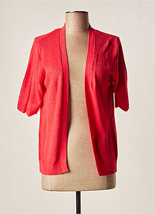 Vestă cu mâneci scurte roz YEST femeie