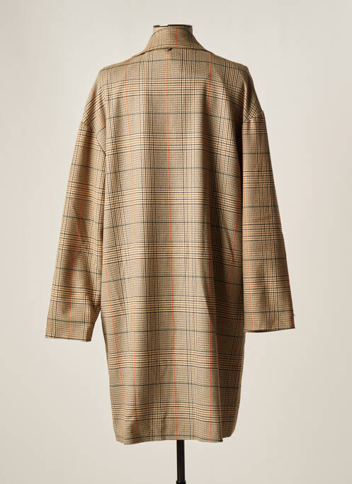 Palton lung bej DANIELA COOL femeie