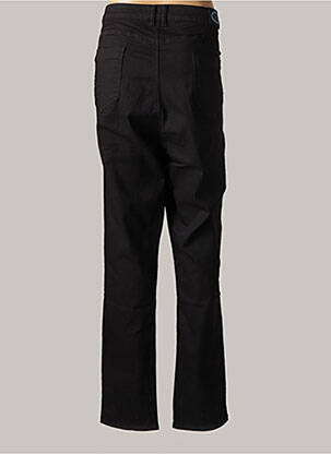 Pantalon slim broderie cu nituri mărime normală negru CARISAL femeie