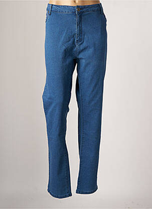 Pantalon slim albastru CARISAL femeie