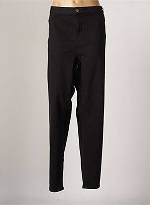 Pantalon drept elasticitate mărime normală negru YEST femeie