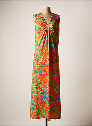 Rochie lungă portocaliu EGO femeie