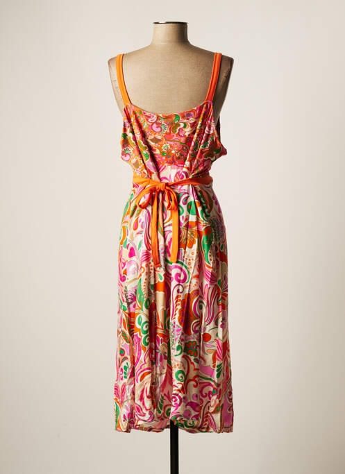 Rochie midi portocaliu PAUL BRIAL femeie