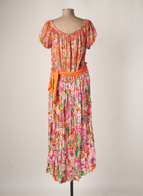 Rochie lungă portocaliu PAUL BRIAL femeie