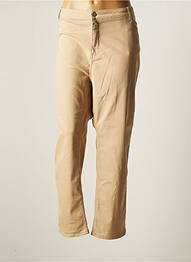 Pantalon drept elasticitate mărime normală bej CONCEPT K femme