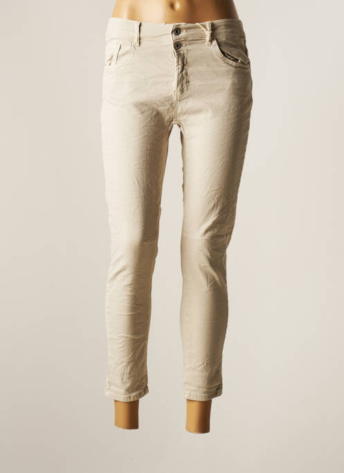 Pantalon 7/8 gri MELLY & CO femeie