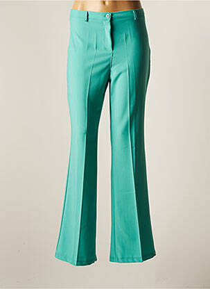 Pantalon evazat albastru JOY femeie