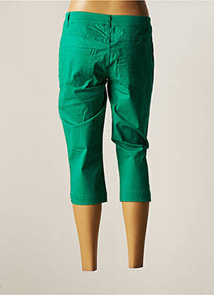 Pantalon trei sferturi elasticitate mărime normală verde JENSEN femeie