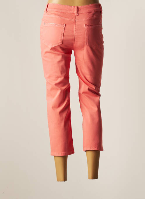 Pantalon trei sferturi roz DIANE LAURY femeie