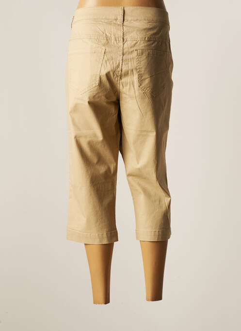 Pantalon trei sferturi bej JENSEN femeie