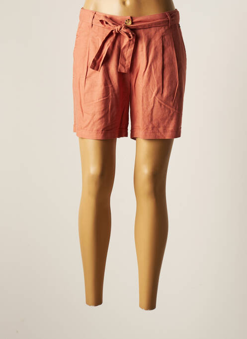 Bermudă roz ELLE EST OU LA MER femeie