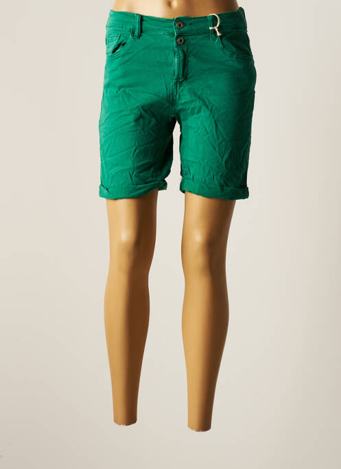 Bermudă verde MELLY & CO femeie