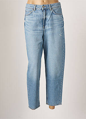 Blugi croială Mom albastru JJXX femeie