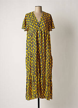 Rochie lungă galben GENESIS femeie