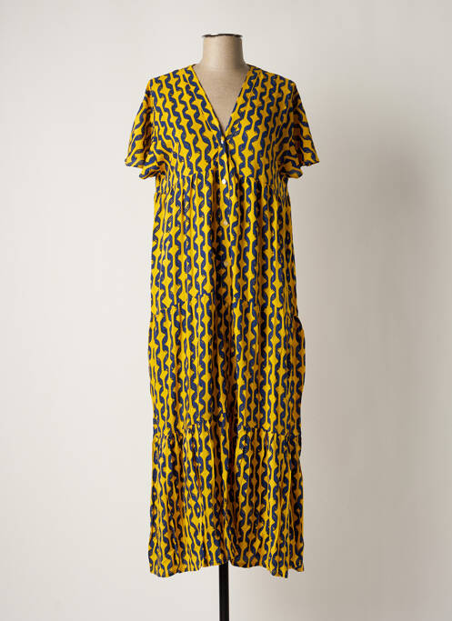 Rochie lungă galben GENESIS femeie