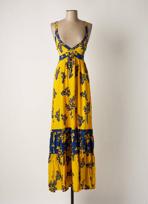 Rochie lungă galben GENESIS femeie