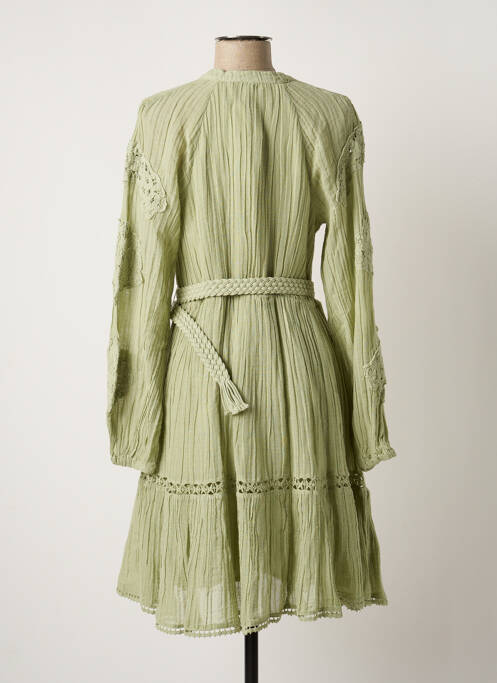 Rochie midi verde GUESS femeie