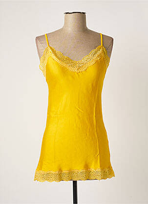 Top galben GENESIS femeie