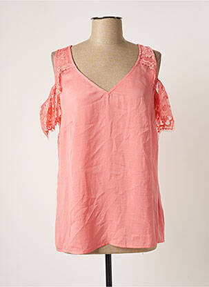 Bluză roz GUESS femeie